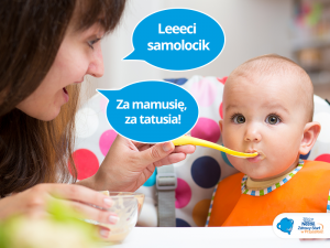 mama karmi dziecko